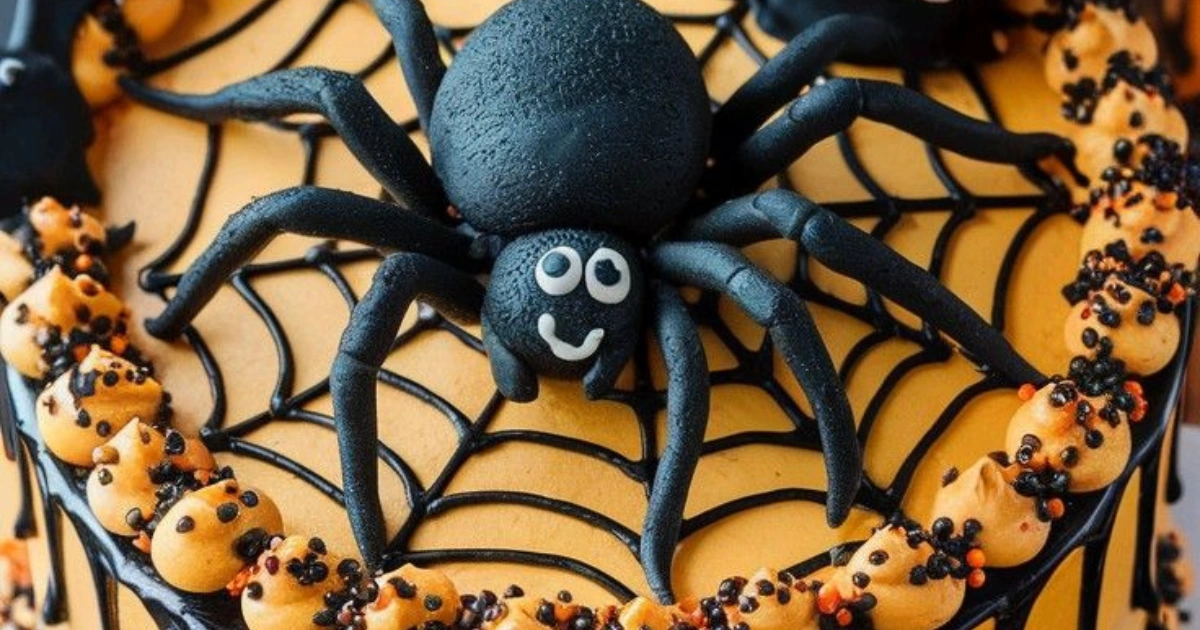 G teau Toile D araign e D Halloween Recette Effrayante Et Gourmande 