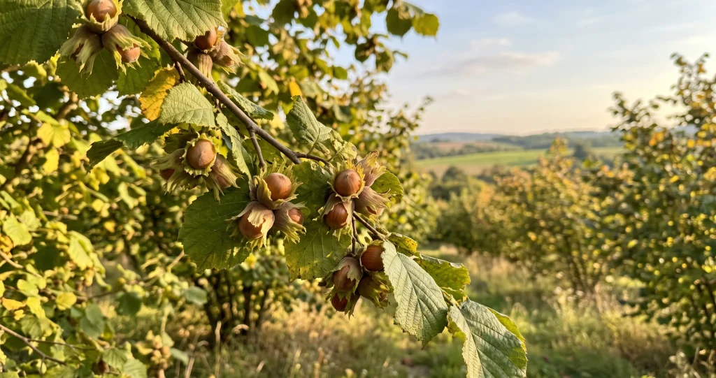 planter noisetier automne dans un emplacement ensoleillé au sol bien drainé