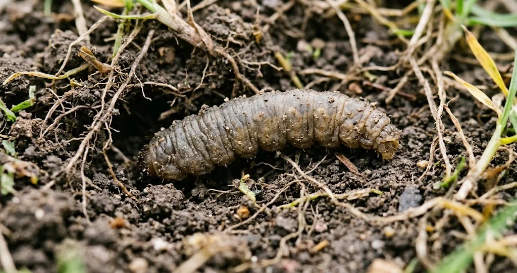 tipule larve pelouse moustique avec identification d’une tipule adulte aux longues pattes