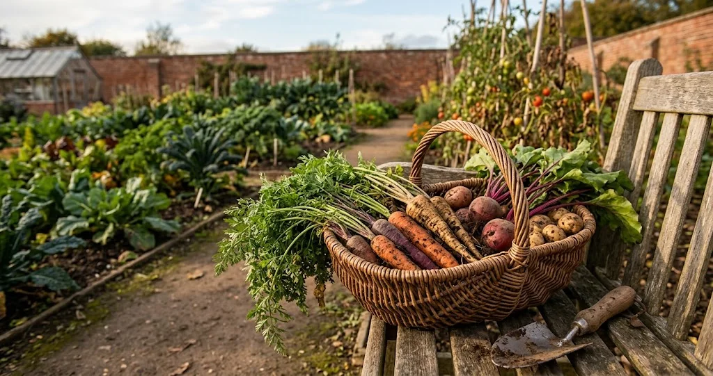 légumes racines rester en terre automne avec carottes panais betteraves et navets au potager