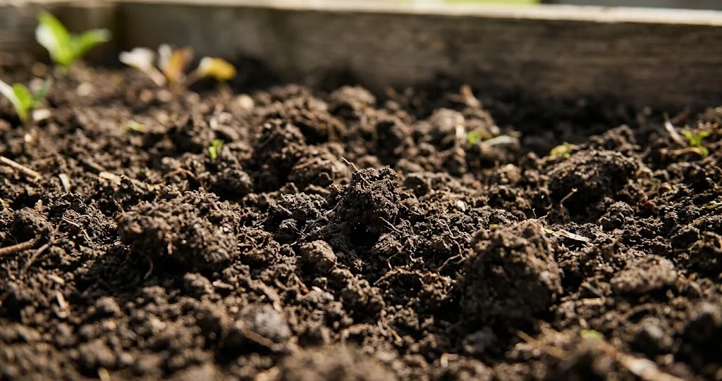  aérer sol octobre sans retourner avec une fourche de jardin