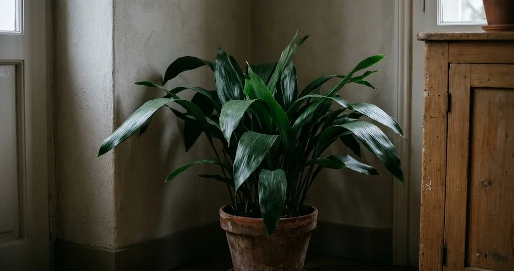 aspidistra entretien ombre arrosage avec lumière indirecte substrat drainant et nettoyage des feuilles