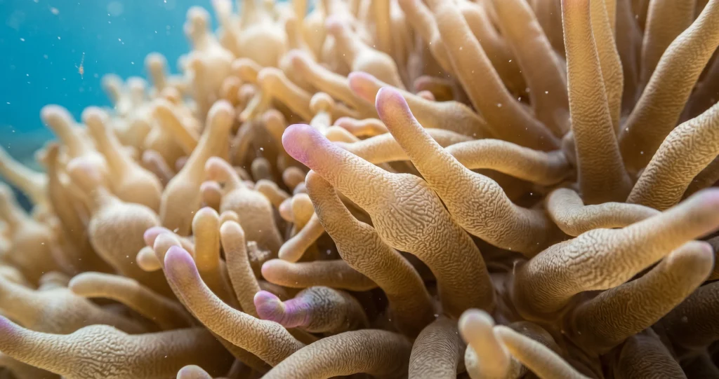 symbiose anémone poisson-clown dans un récif corallien tropical