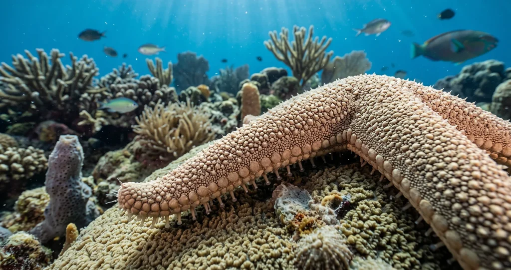 régénération bras étoile de mer étapes de repousse après perte d’un bras 