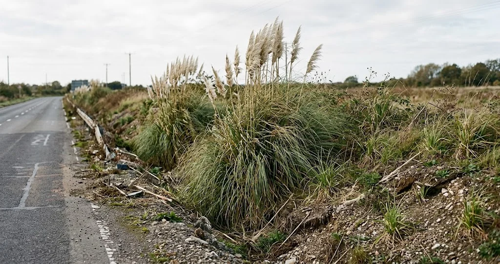 herbe de la pampa envahissante alternatives avant la dispersion automnale des graines