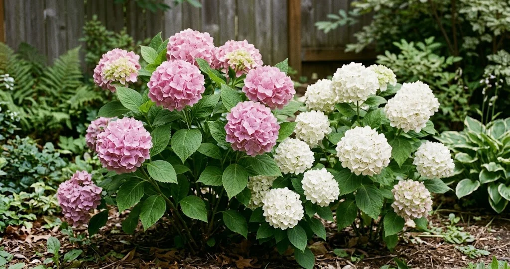 hortensia couleur bleu rose pH selon acidité du sol et disponibilité de l’aluminium