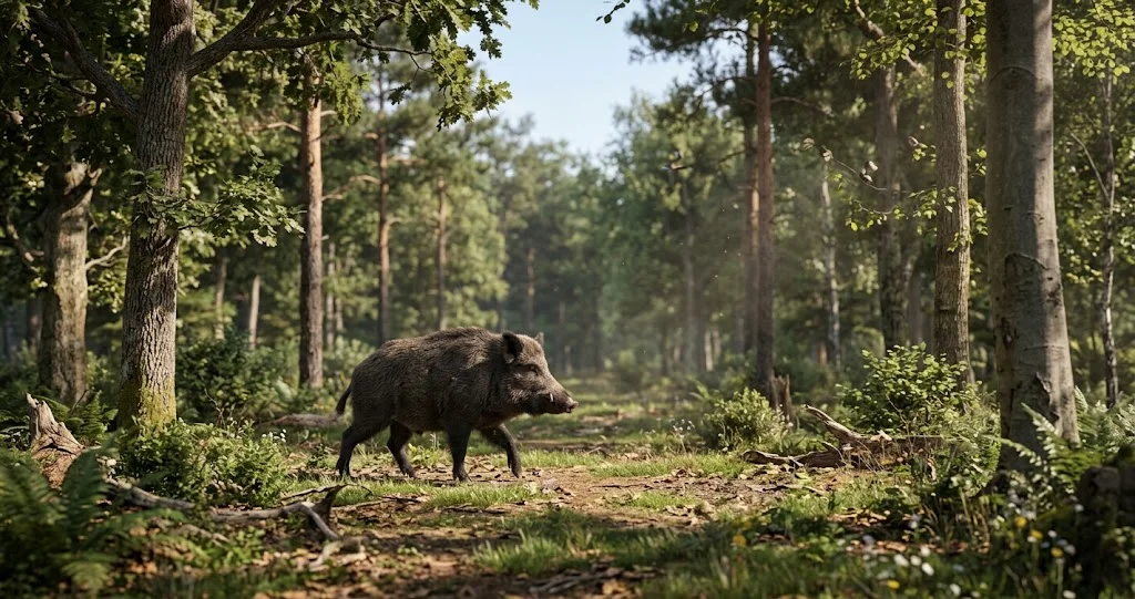 agrainage sanglier Aisne interdiction avec sangliers en forêt et distribution dispersée de grains
